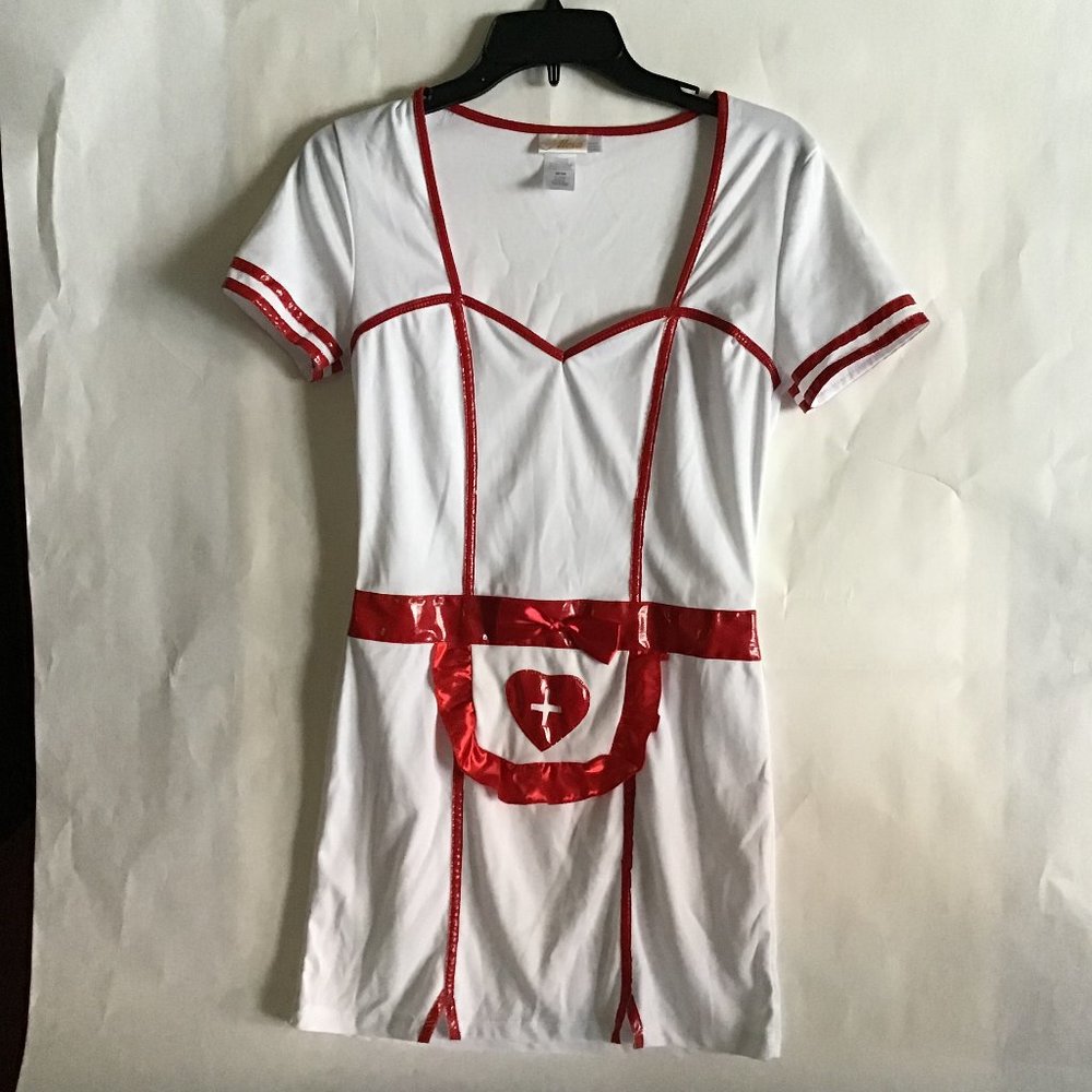Nurse costume/naughty nurse, size small, - Picture 1 of 3